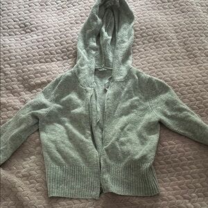 garage zip up sweater with hood